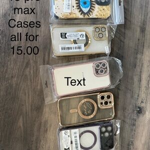 Multiples Eye-Catching iPhone Cases - Black, Gold, White